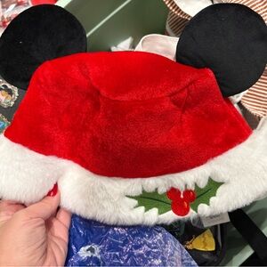 Mickey Mouse Christmas hat from Disneyland like new
